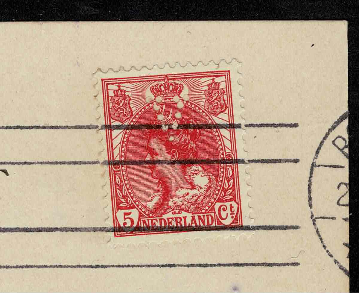 V  type 1 Michelsohn & Veder Rotterdam.