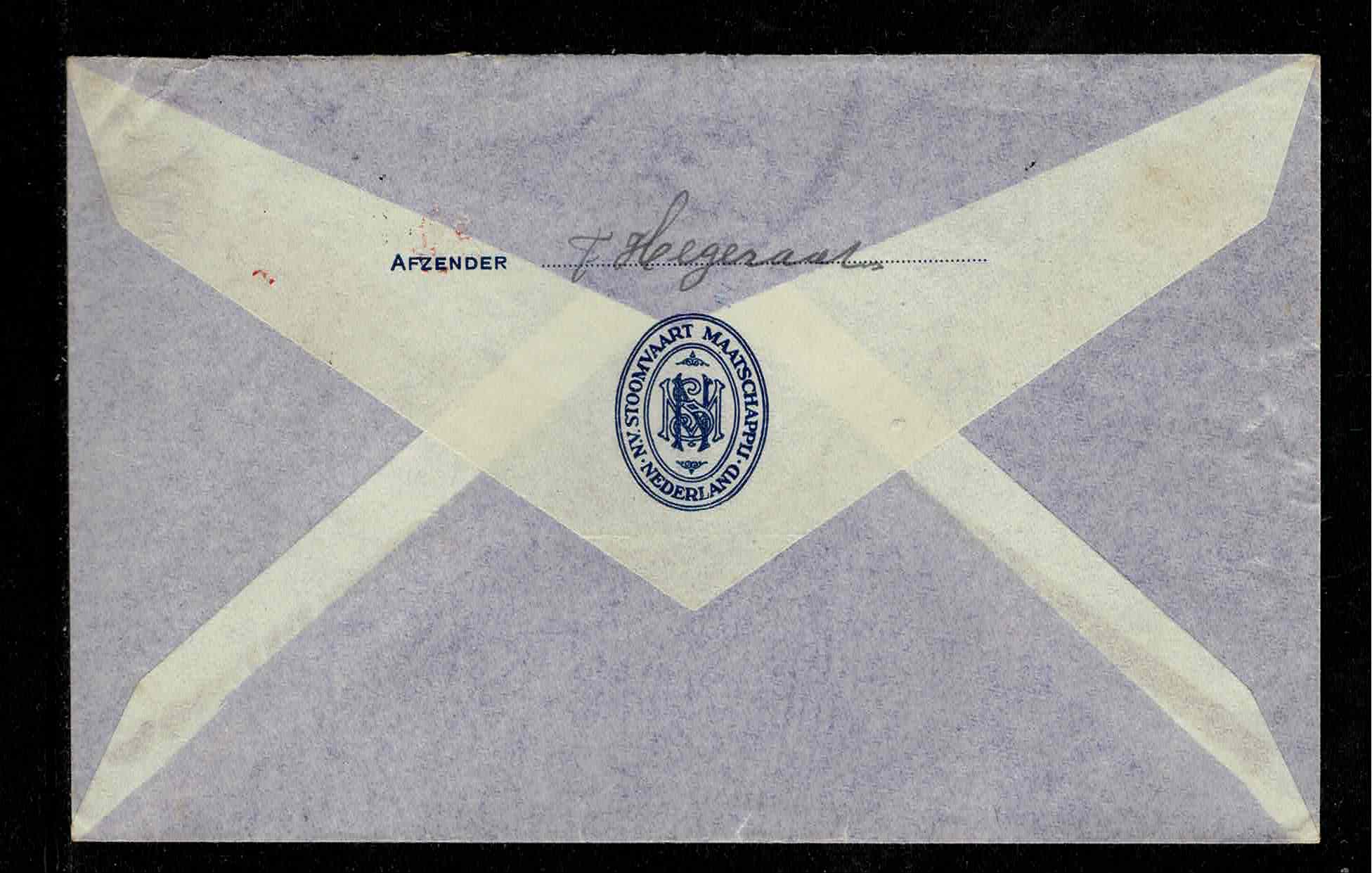 SMN Stoomvaart Maatschappij Nederland 1937