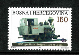 Bosnie hercogovina 1997. Stoomlocomotief **