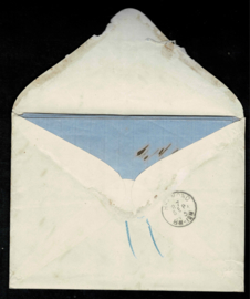 1873. Enveloppe met volledig briefinhoud naar Helmwond