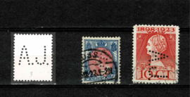 Perin AJ type 4 in 2 zegels
