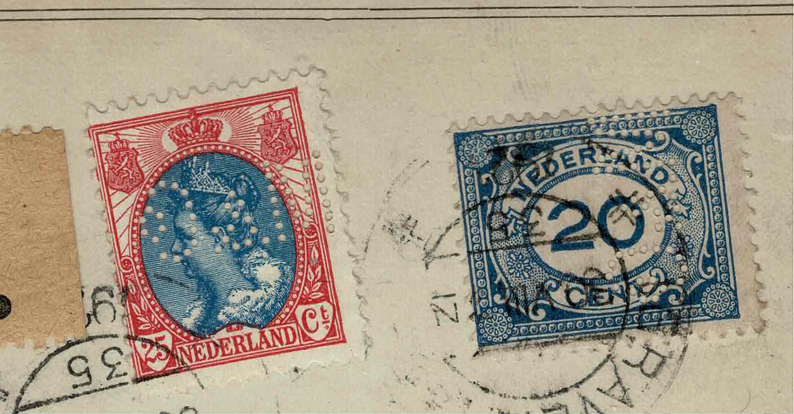 M&C0 Den Haag Frankering Expresse naar Frankrijk op frontje