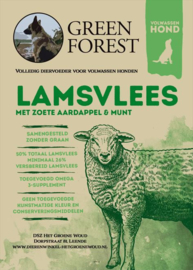 Green Forest adult - Lamsvlees met Zoete Aardappel & Munt