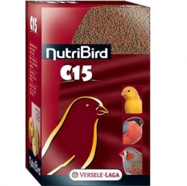 Nutribird C15 kanarie-, wildzang- en tropenpellets