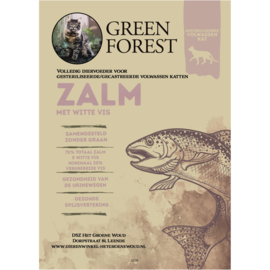 Green Forest kat sterilised - Zalm met Witvis