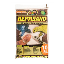 Zoomed ReptiSand - desert white