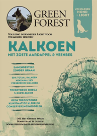 Green Forest light - Kalkoen met Zoete Aardappel en Veenbes