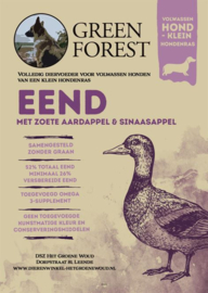 Green Forest adult small - Eend met Zoete Aardappel & Sinaasappel
