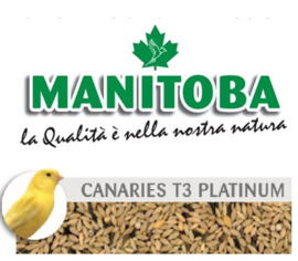 Manitoba T3 Platino - kanariezaad met witte perilla 20 kg