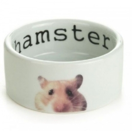 Beeztees keramieken eetbak 'Snapshot' hamster