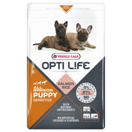 Opti Life puppy sensitive all breeds - 2,5 kg