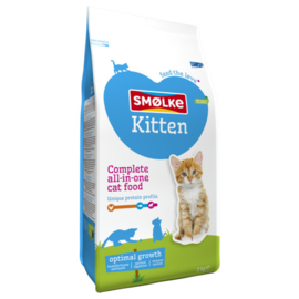 Smolke kitten met kip, lam en vis