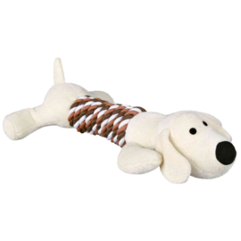 Trixie speelgoedhond met touw
