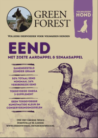Green Forest adult - Eend met Zoete Aardappel & Sinaasappel