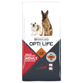 Opti Life adult digestion medium - maxi 12,5 kg