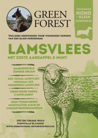 Green Forest adult small - Lamsvlees met Zoete Aardappel & Munt