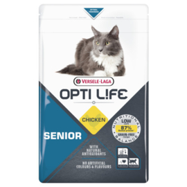 Opti Life cat senior kip - 1 kg