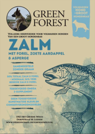 Green Forest adult large - Zalm met Forel, Zoete Aardappel & Asperge