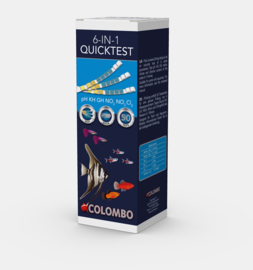 Colombo Aqua Quicktest 6 - 50 strips