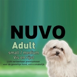 Nuvo Premium - Adult Small/Medium Vis & Rijst