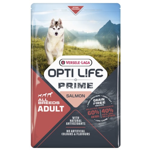 Opti Life Prime - Adult All Breeds Zalm - 12.5 kg