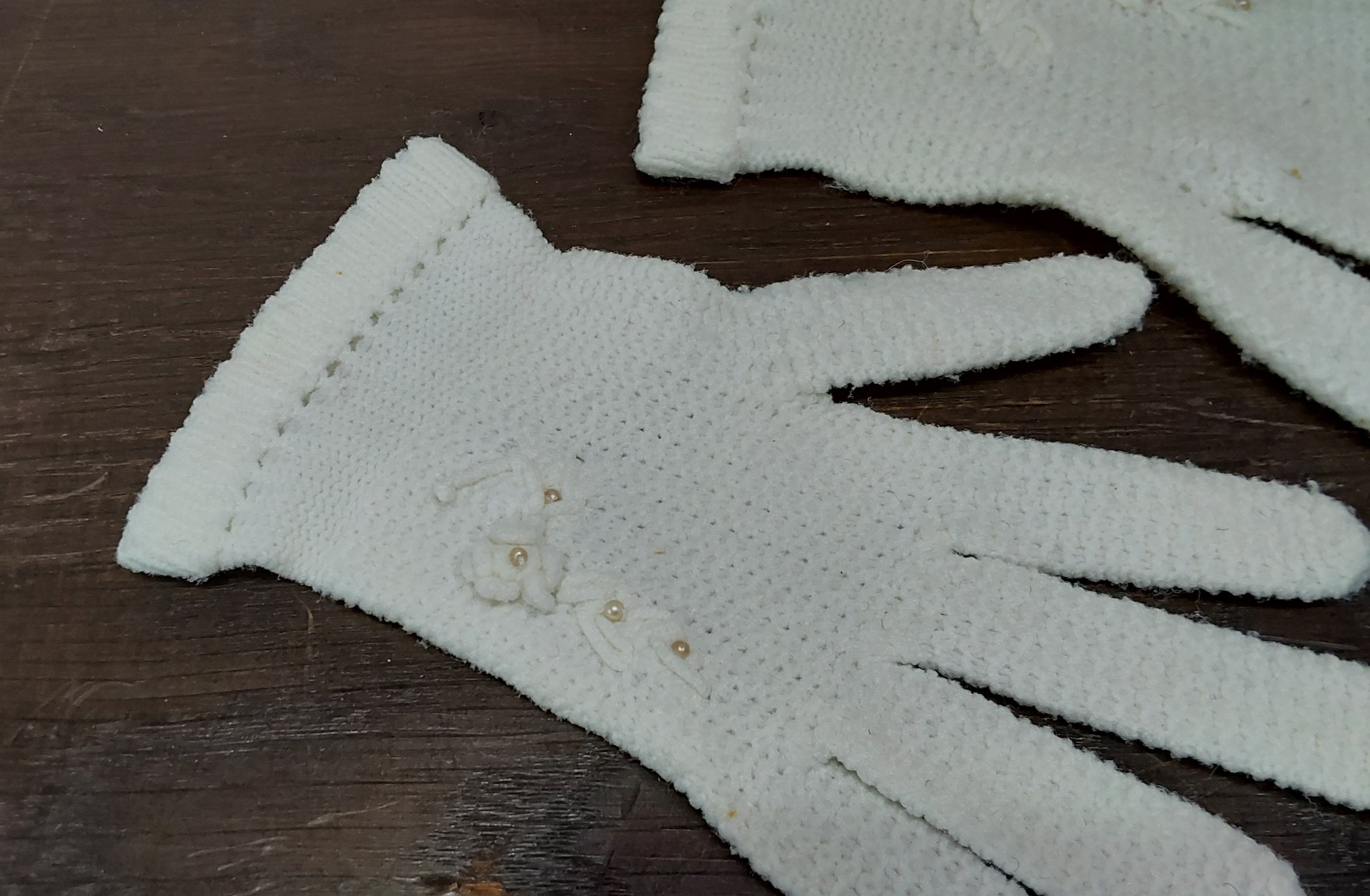 Vintage kinderhandschoentjes