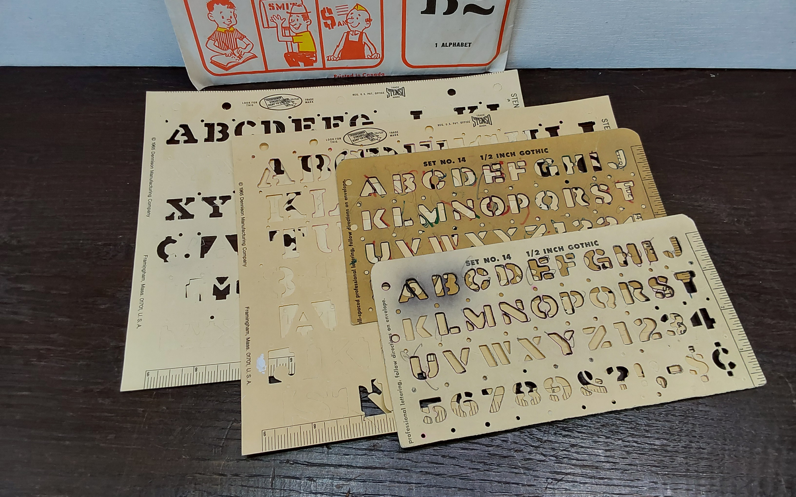 Stencils uit 1967