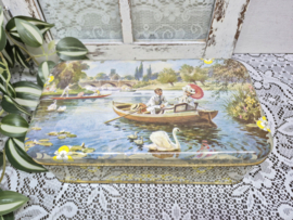 Koekjestrommel met leuke afbeelding