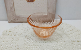 Suikerpotje, roze persglas