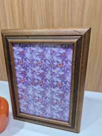 Robuuste houten fotolijst