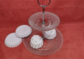 Glazen etagère