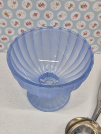 Blauwe ijscoupe