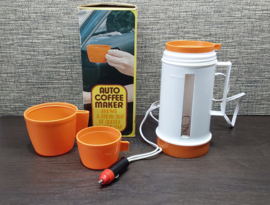 Retro koffie maker voor onderweg