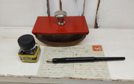 Inktpotje,  inktblotter,  pen