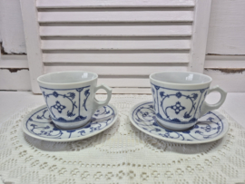 2 kopjes Kahla Blau Saks