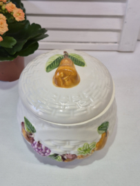 Majolica voorraad pot