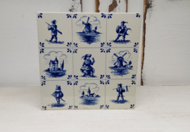 Delfts blauwe tegel