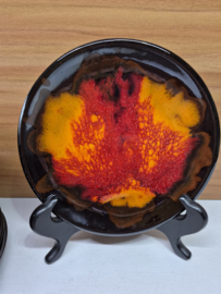 Retro 'Fat lava' gebaksbordje