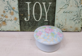 Arcopal bijou doosje van melkglas