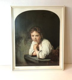 Meisje in het venster, Rembrandt