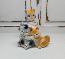 Vintage poezen spaarpot