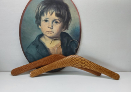 2 Retro kleerhangers