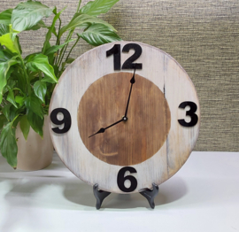 Houten klok