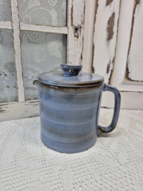 Volendams aardewerk kan/theepot