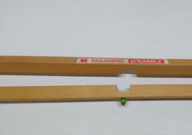 Scrabble houten draaitafel