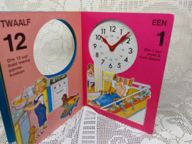 Hema boekje met klokje