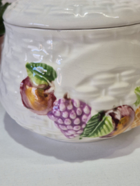 Majolica voorraad pot