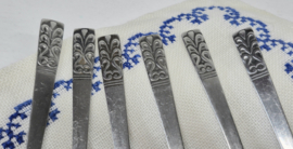 6 Vintage theelepels