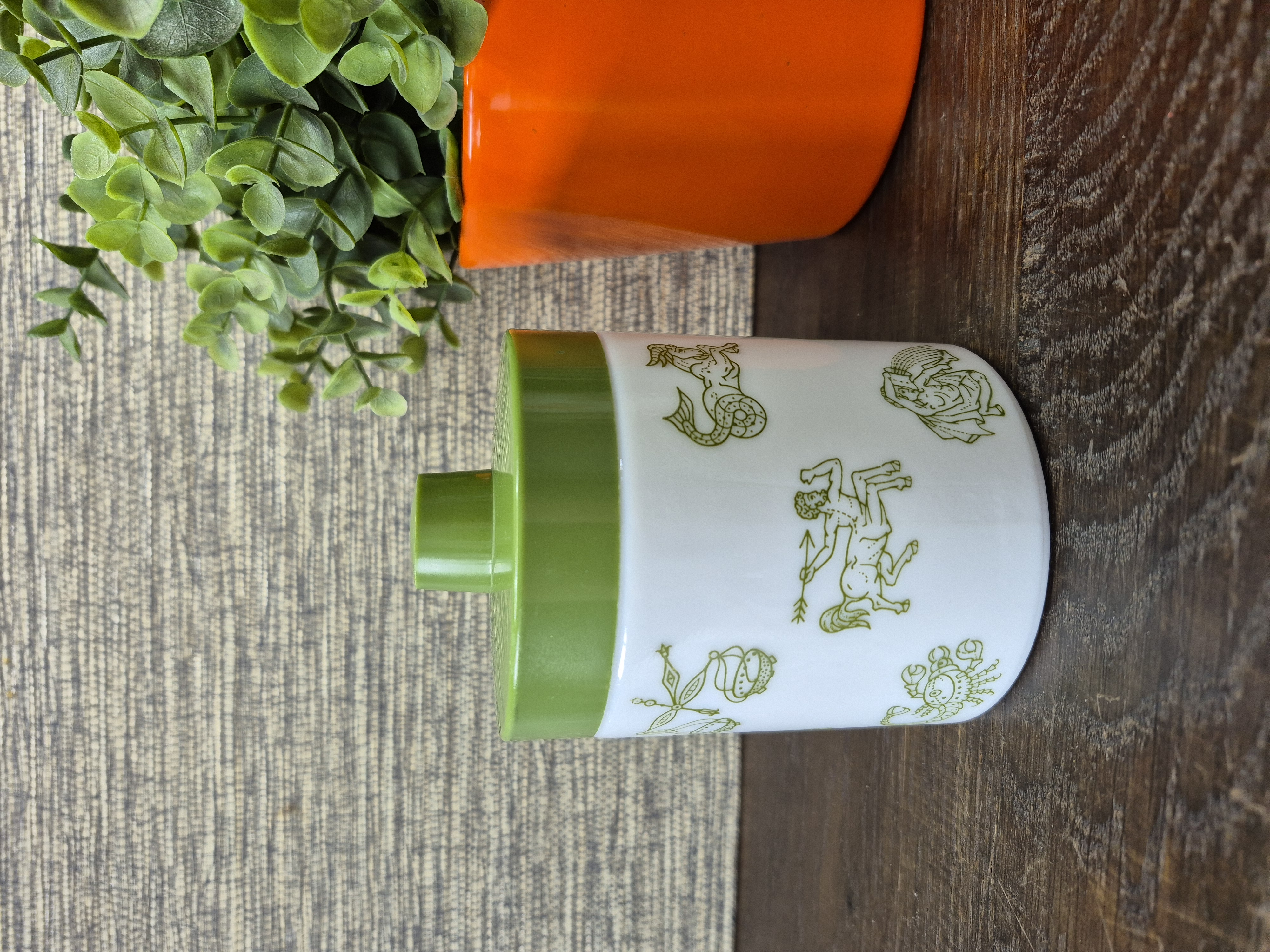2 Opaline potten