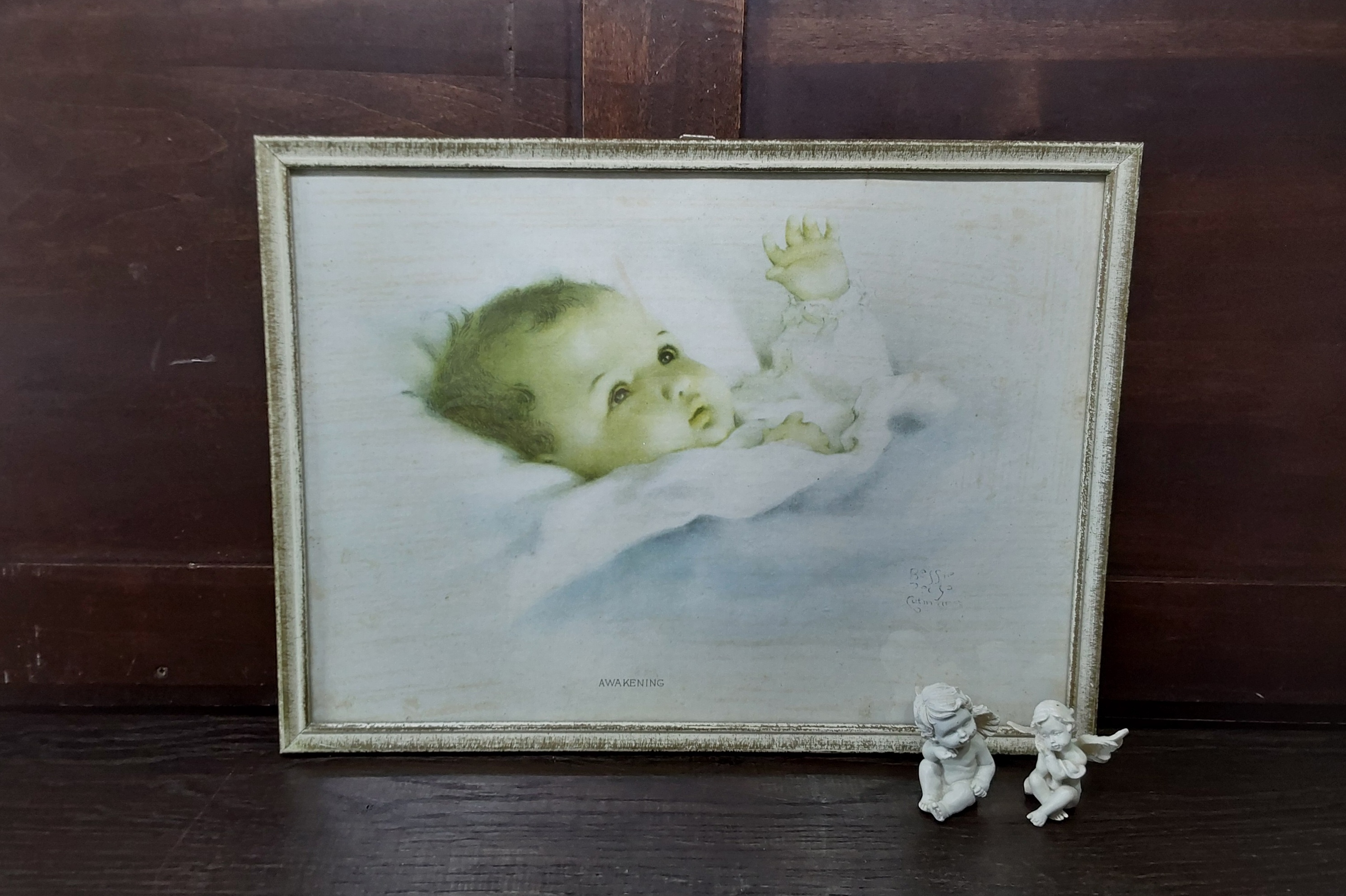 Wanddecoratie van vroeger